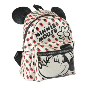 Zainetto Silver/Red Pois Minnie