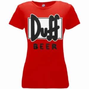 T-Shirt Donna Simpsons Duff