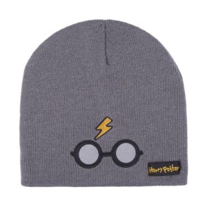 Cappello Lana Occhiali Harry grigio/giallo