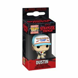 Portachiavi Funko Pop Vinile Dustin Stranger Things