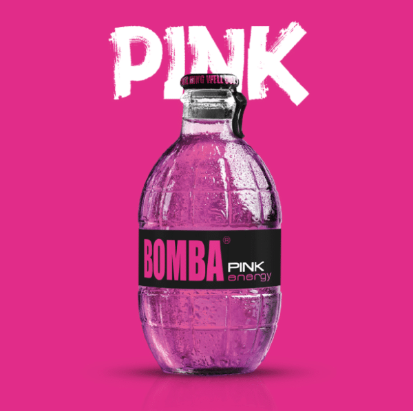 Bomba Pink Energy Drink