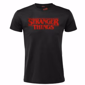 T-shirt nera ST Logo