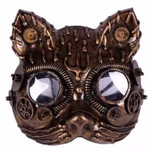 Maschera Steampunk Gatta