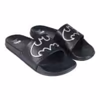 Ciabatte Piscina stemma Batman Silver