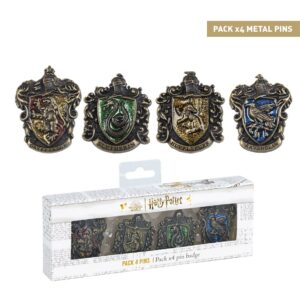 Spille Hogwarts set da 4 in metallo