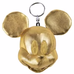 Portachiavi peluche Mickey Gold