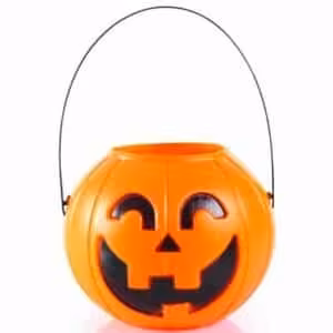 Cestino Zucca Halloween 14cm