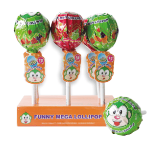 Funny Mega Lollipop Maxi Chupa Becky's 15pz