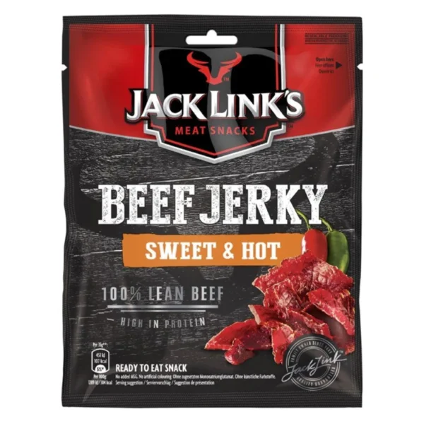 Jack Link's Sweet & Hot Beef Jerky Carne essiccata