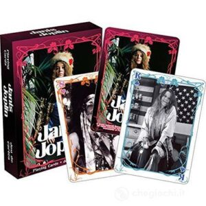 Mazzo di carte Janis Joplin Playing card Carte da Gioco