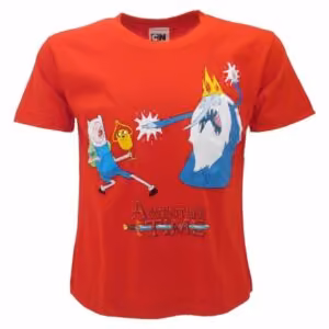 T-shirt Rossa Adventure Time