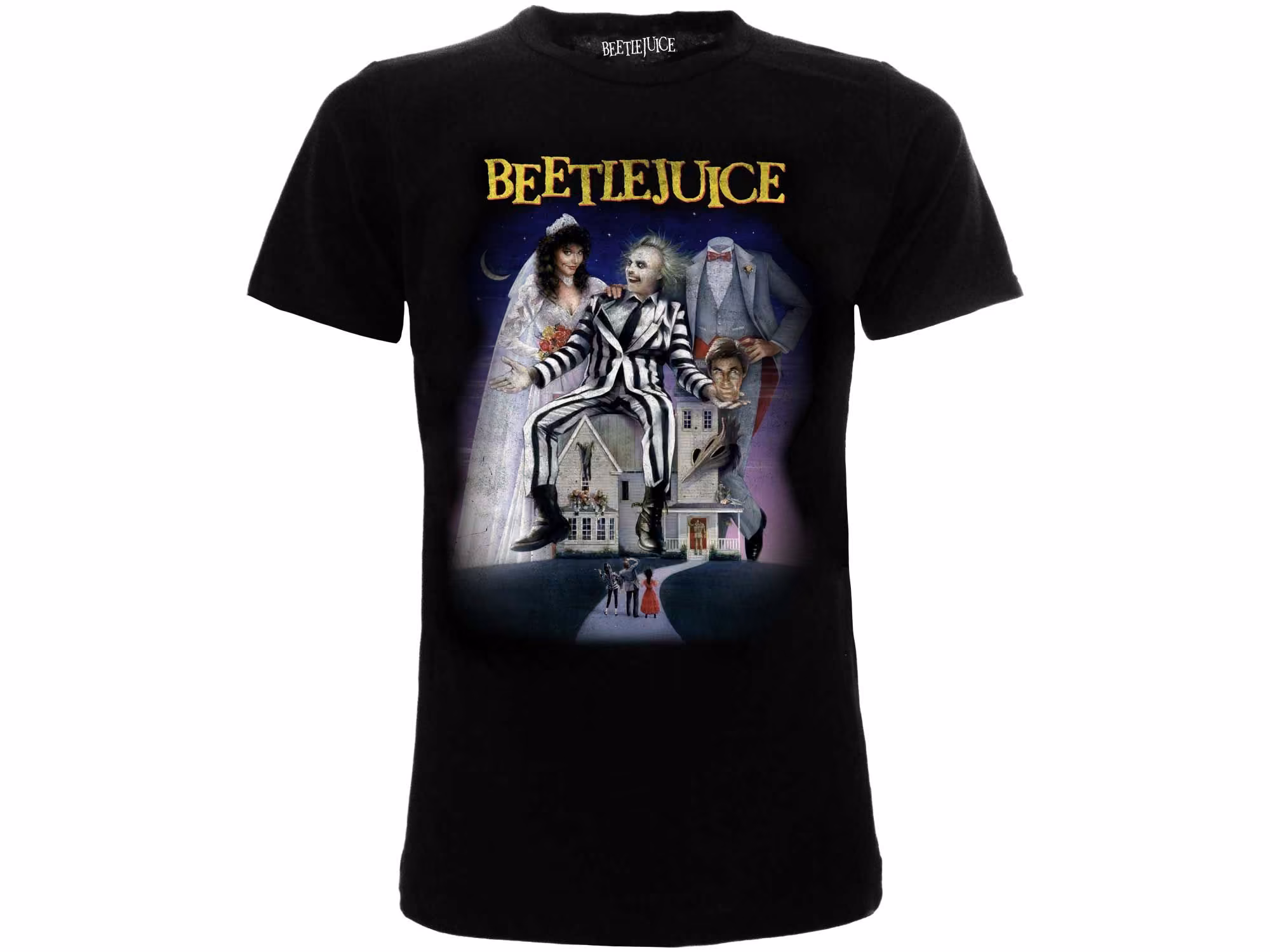 T-shirt Beetlejuice Locandina Ufficiale 1988