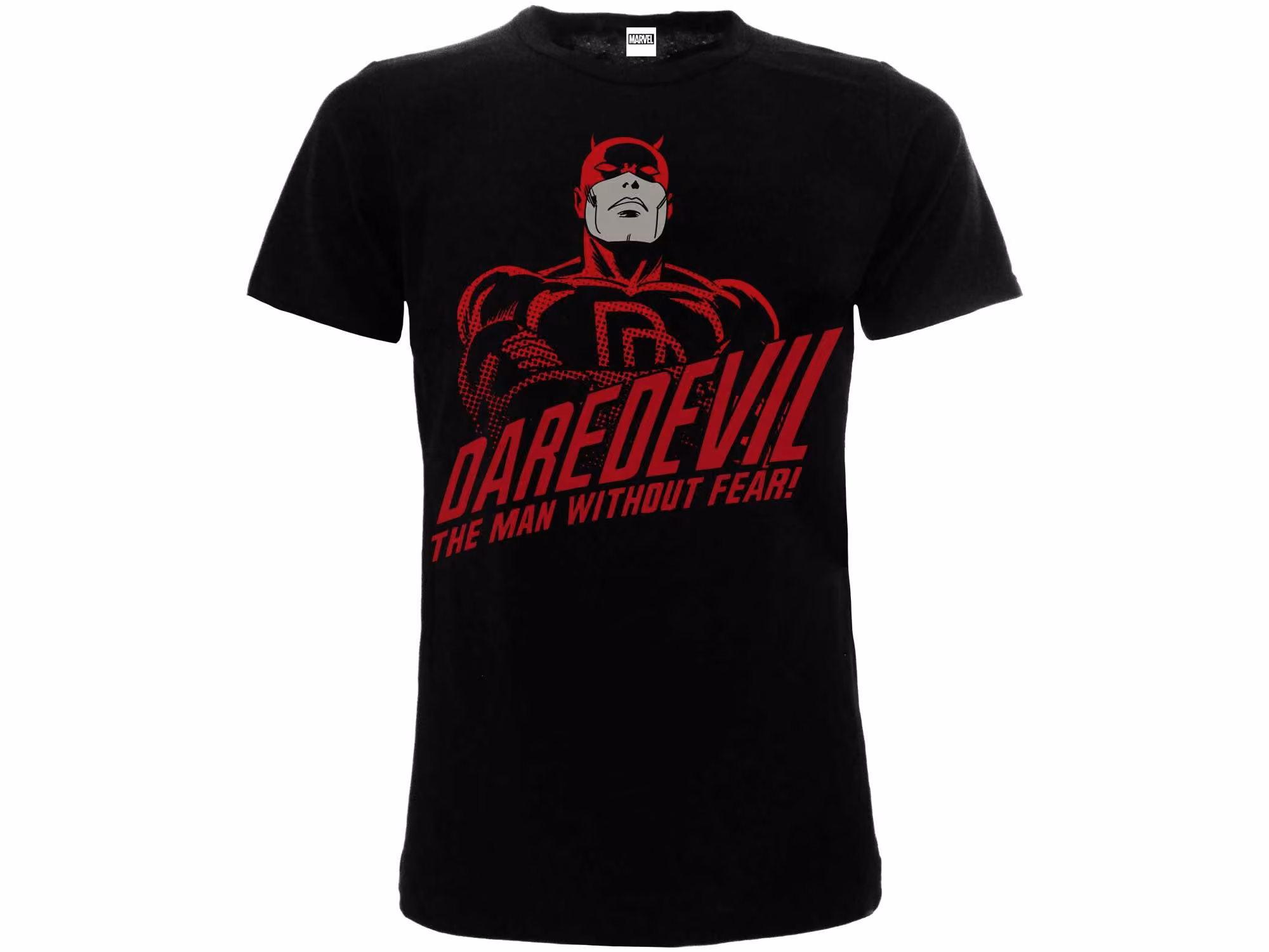 T-Shirt Nera Daredevil "The Man Without Fear!"
