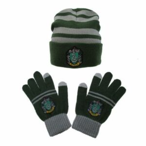 Set Berretto guanti Serpeverde per bambino Harry Potter