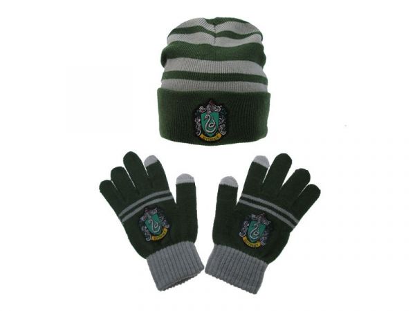 Set Berretto guanti Serpeverde per bambino Harry Potter