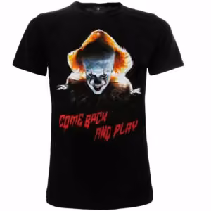 T-shirt IT It Come Back and Play