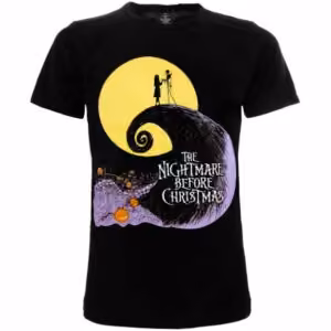 T-Shirt The Nightmare Before Christmas Locandina
