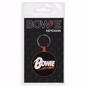 Portachiavi in Stoffa David Bowie Logo