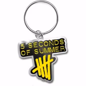 Portachiavi Logo 5 Seconds of Summer in metallo
