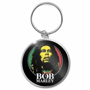 Portachiavi in metallo Bob Marley