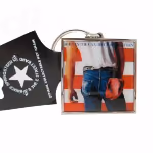 Portachiavi Logo Bruce Springsteen in metallo