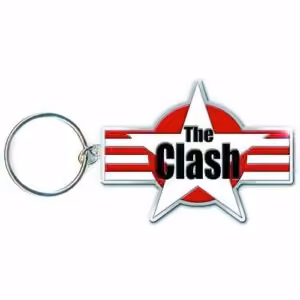 Portachiavi Logo The Clash in metallo