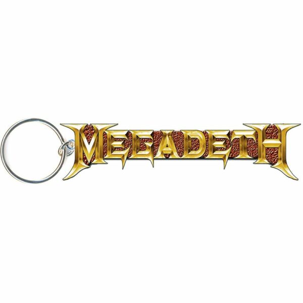 Portachiavi Logo Megadeth in metallo