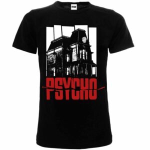 T-shirt Psyco logo rosso