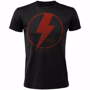 T-shirt Nera AC/DC Saetta