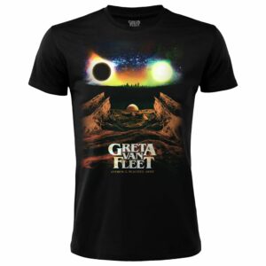 T-shirt Nera Greta Van Fleet