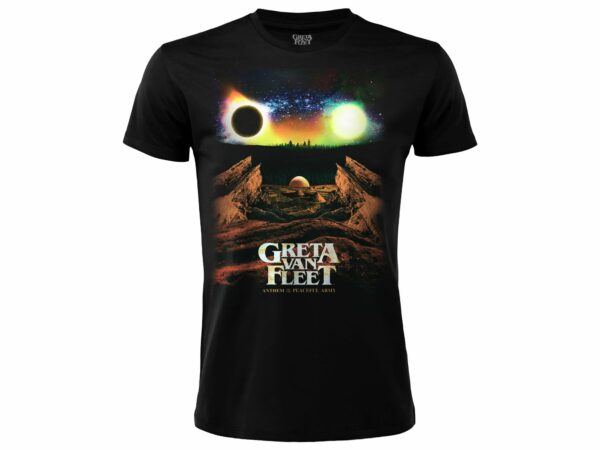 T-shirt Nera Greta Van Fleet