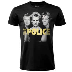 T-shirt Nera Police