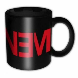 Tazza Nera Eminem logo rosso