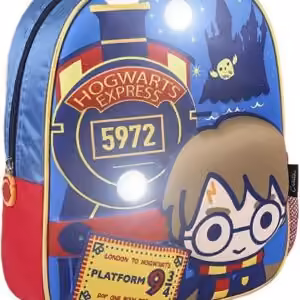 Zaino per bambini luci 3d Harry Potter