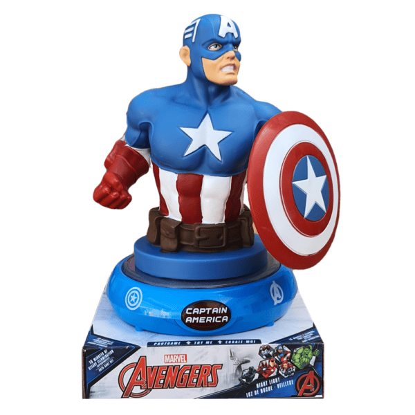 Lampada Led 3D Capitan America