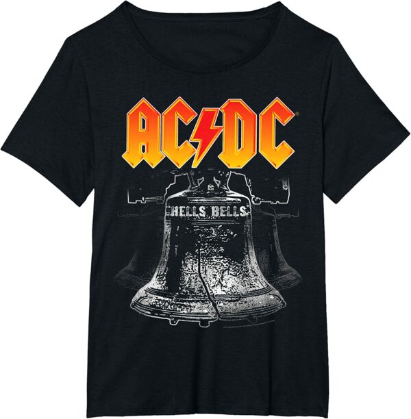 T-shirt Nera AC/DC Hells Bells Easy