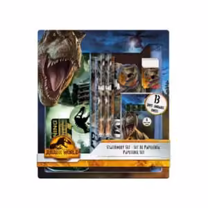 Jurassick Park set cancelleria 13 pezzi