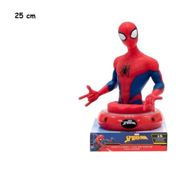 Lampada Led 3D Spiderman