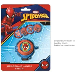 Spiderman Bracciale Lanciadischi