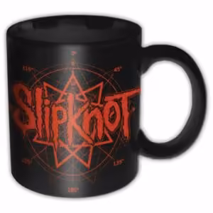 Tazza Nera Slipknot Logo