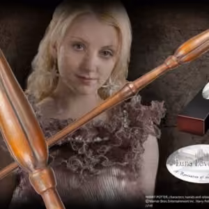 Bacchetta Magica Luna Lovegood Noble collection