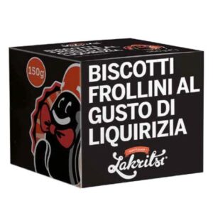 Biscotti frollini al gusto di liquirizia Lakrits