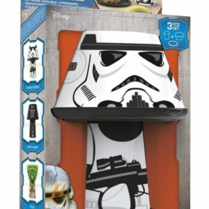 Set Prima Colazione Stormtrooper Impilabile Contiene: bicchiere, ciotola, piatto