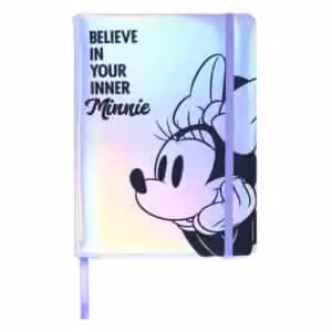 Block Notes A5 Silver Minnie