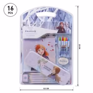 Set Cartoleria Scolastico 16 pezzi Frozen 2