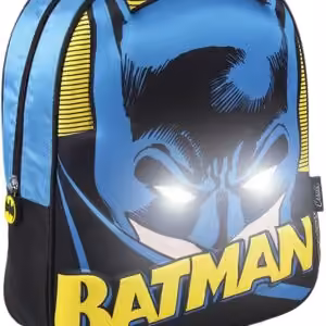 Zaino per bambini 3D Luci Batman