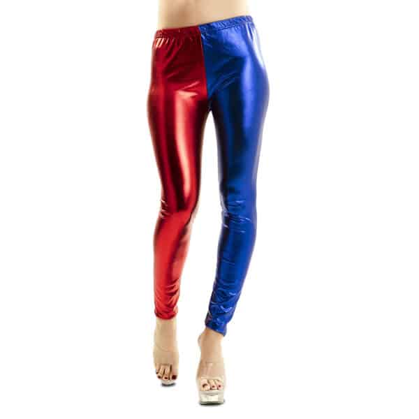 Leggins Harley Quinn Blu & Rossi