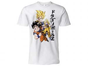 T-shirt Bianca Dragon Ball Z Goku Super Sayan