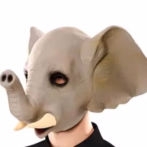 Maschera Elefante in Lattice