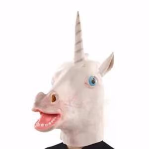 Maschera Unicorno in Lattice
